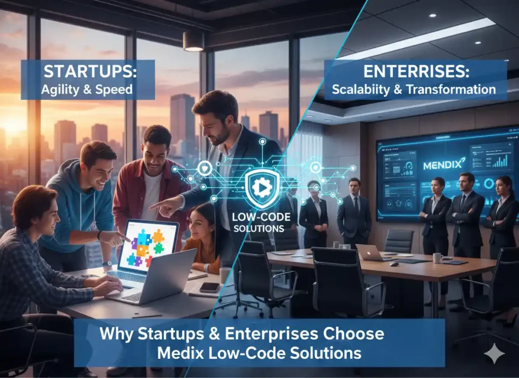 Why Startups & Enterprises Choose Mendix Low-Code Solutions
