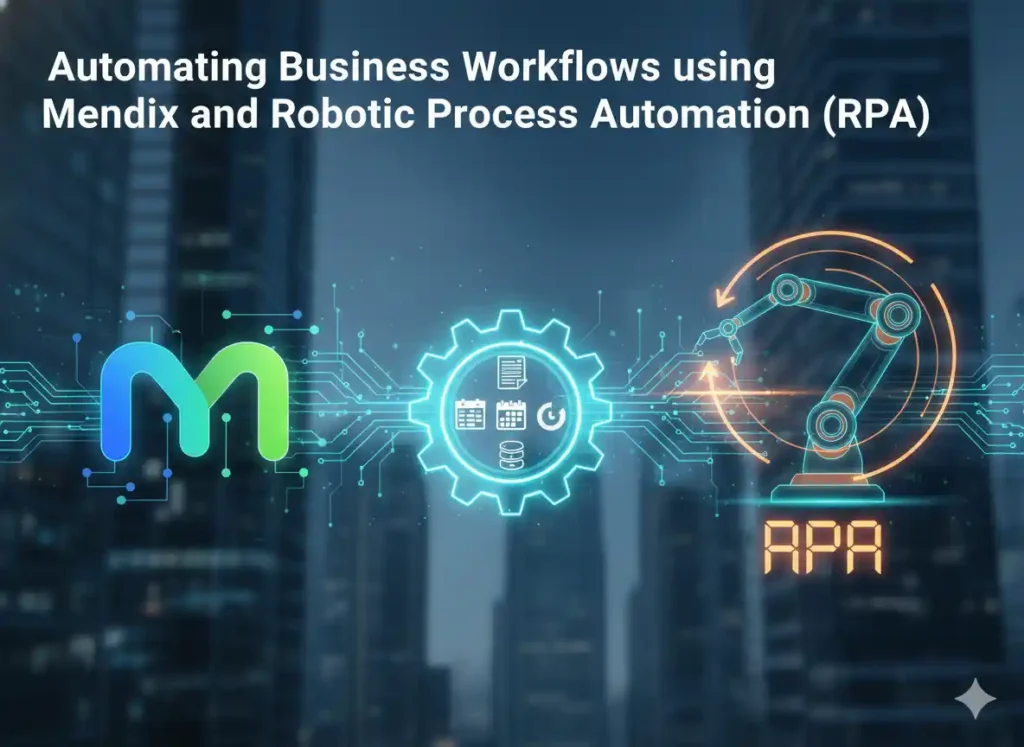 Automating Business Workflows using Mendix and Robotic Process Automation (RPA)