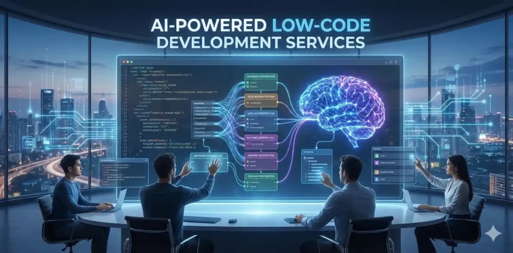 AI-Powered Low-Code Development Services