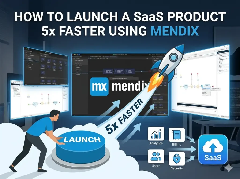 How to Launch a SaaS Product 5x Faster Using Mendix