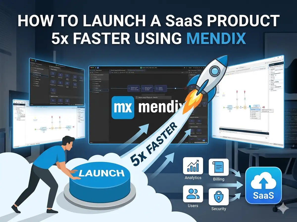 How to Launch a SaaS Product 5x Faster Using Mendix